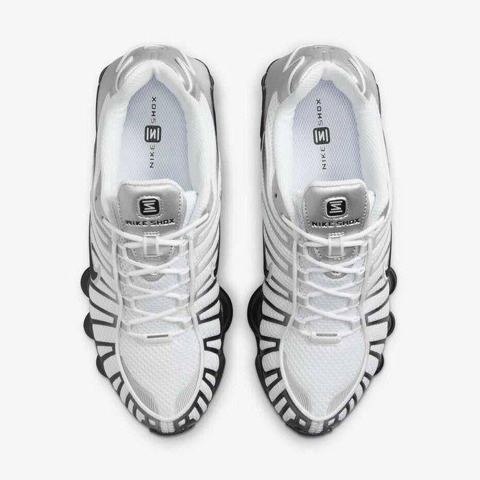 Мъжки маратонки Nike Shox TL Metallic Silver/White/Wolf Grey/Black