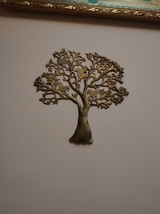 Денежное дерево сувенир металл Латунь ручная работа