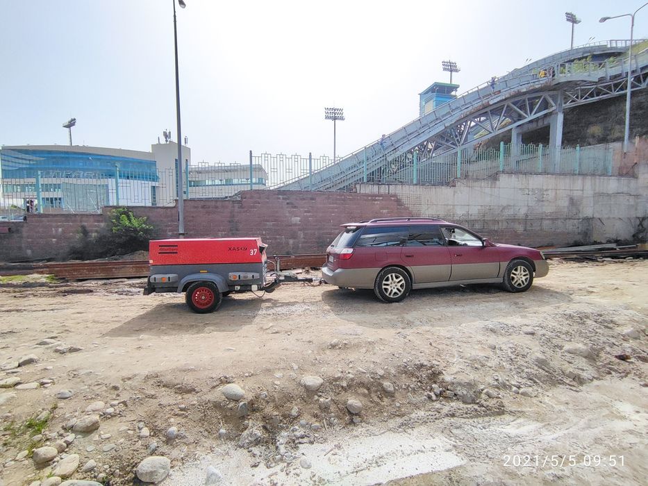 Компрессор в аренду,  продувка,  отбойные молотки