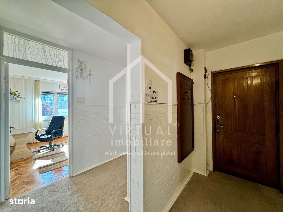 Apartament cu 4 camere, 80mp utili + 2 balcoane, etaj 3 - C. Dumbravii