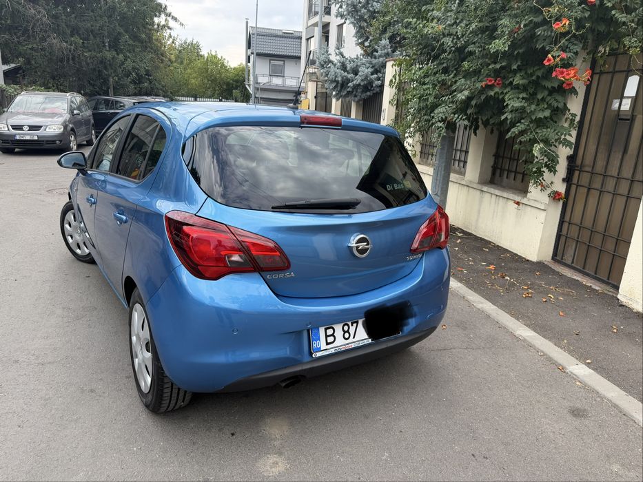 Opel Corsa E 1.4 turbo 101 cp an 2017 80.000km reali extra full