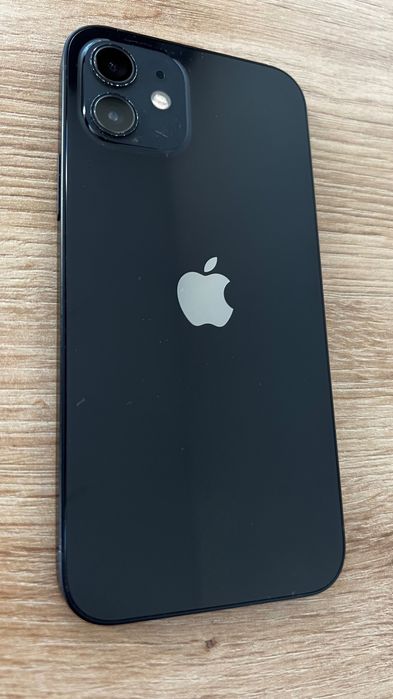 Смартфон APPLE IPHONE 12 BLACK 6.10 ", 256 GB, RAM 4 GB, 12+12 MP, 5G