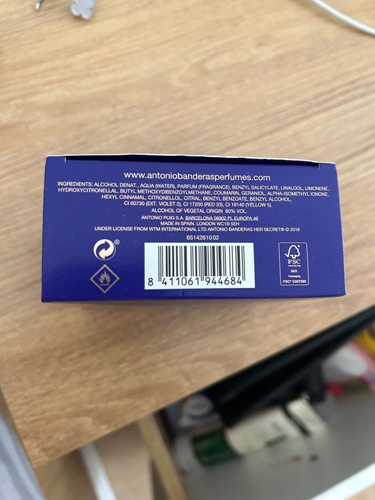 парфюм “Antonio Banderas”