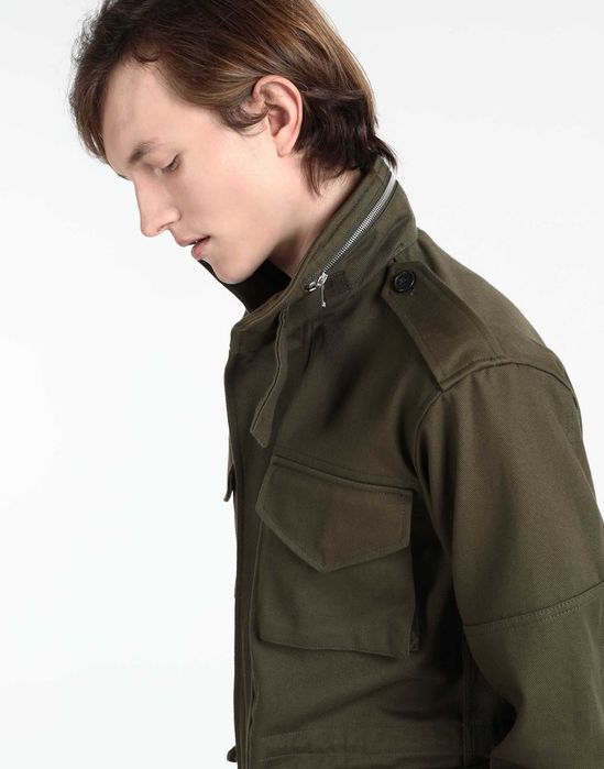 Модерно яке на 8 by Yoox стил милитъри Класическа кройка Размер М €20