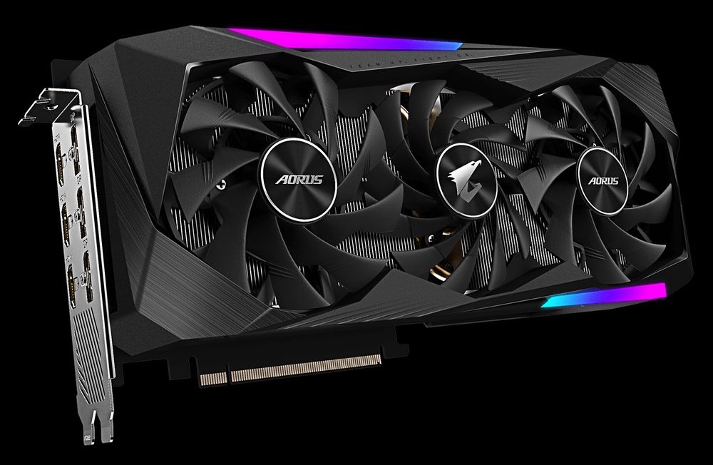 Продаётся видеокарта Nvidia RTX 3070 8gb Aorus Master