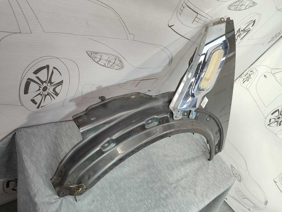 Aripă față stânga MINI Countryman R60 2012 SUV Gri Royal Grey Metallic A48 (2010-2016) Cod:9802607 (2C3)