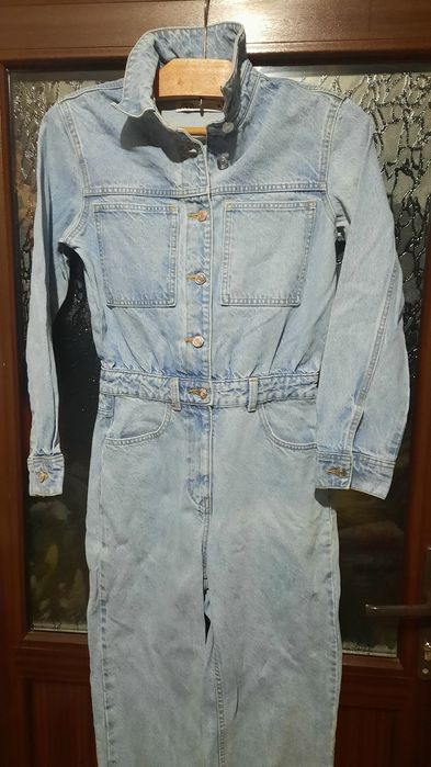 Salopetă demin Zara mărimea S/36