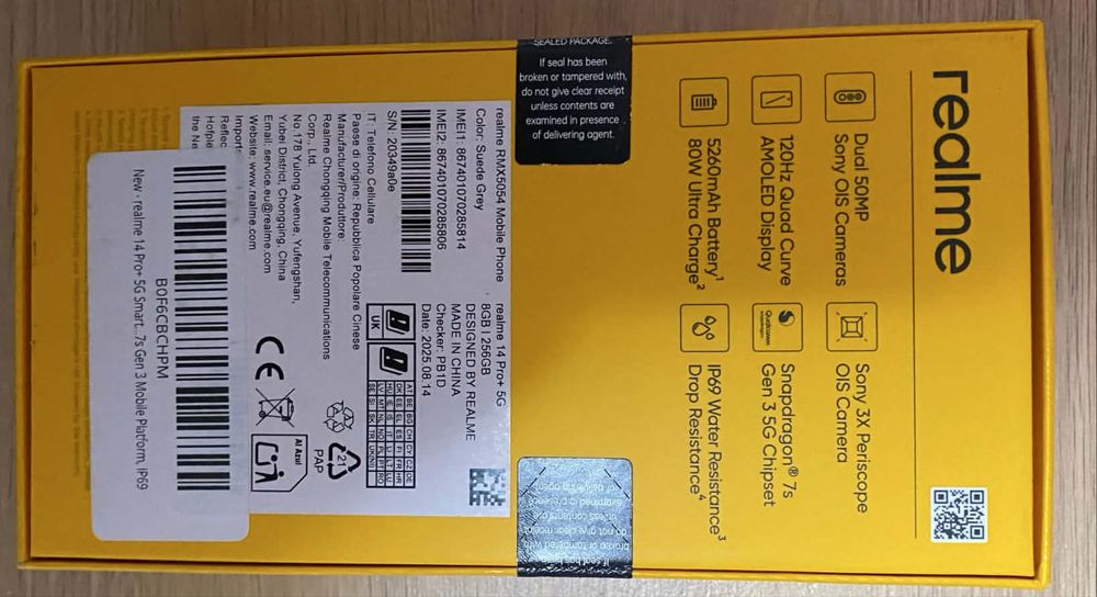 Telefon Realme 14 Pro+