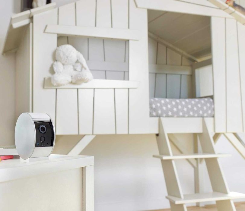 Външна охранителна камера Somfy с вградена сирена и WiFi