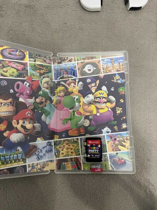 Nintendo Switch OLED + Mario Party Superstars + microSD 256GB