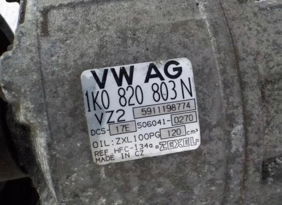 Compresor Ac VW Caddy 1.9 TDI 1K0820803N