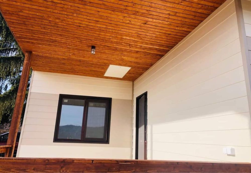 Case pe structura metalica