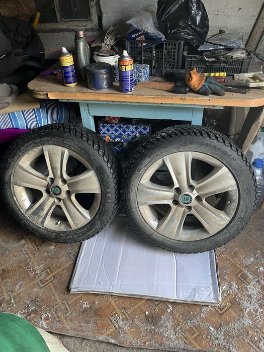 Комплект диски с ризиной на 17