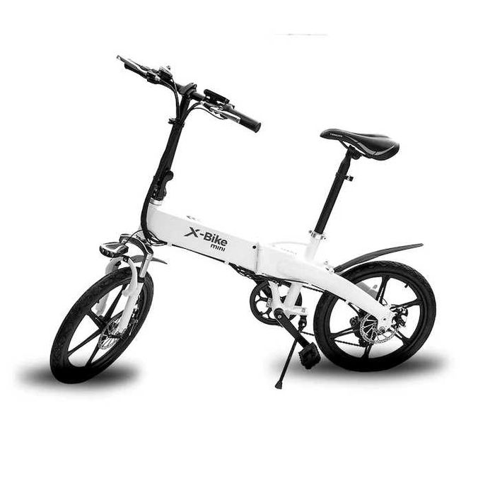 Bicicleta Electrica EVOLIO X-BIKE Mini, Pliabila, 20 inch, alb