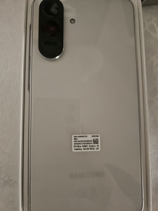 Samsung Galaxy A56 5G 256 GB ligtgray  sigilate