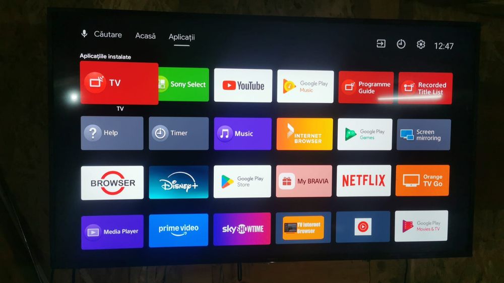 Sony android tv 4k 55/138.8 cm