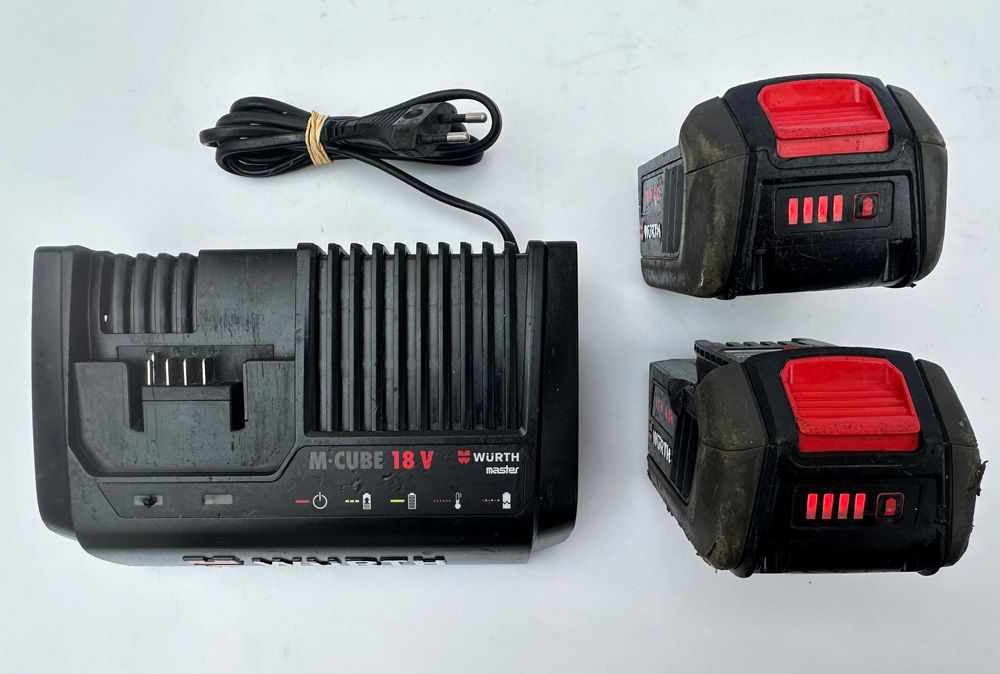 Wurth AWS 18-125 P COMPACT - Безчетков ъглошлайф 2x18V 4.0Ah M-Cube