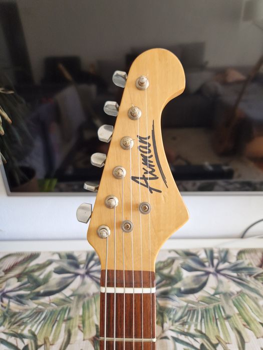 Vand chitara electrica tip Stratocaster Axman probabil Korea