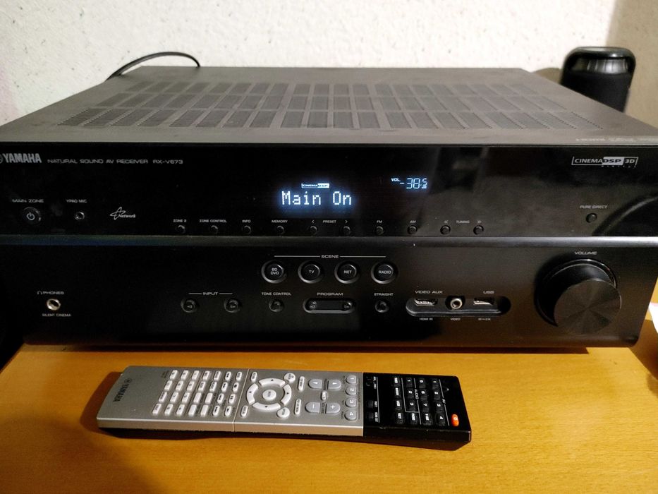 Yamaha RX-V673 със дефектен DSP chip