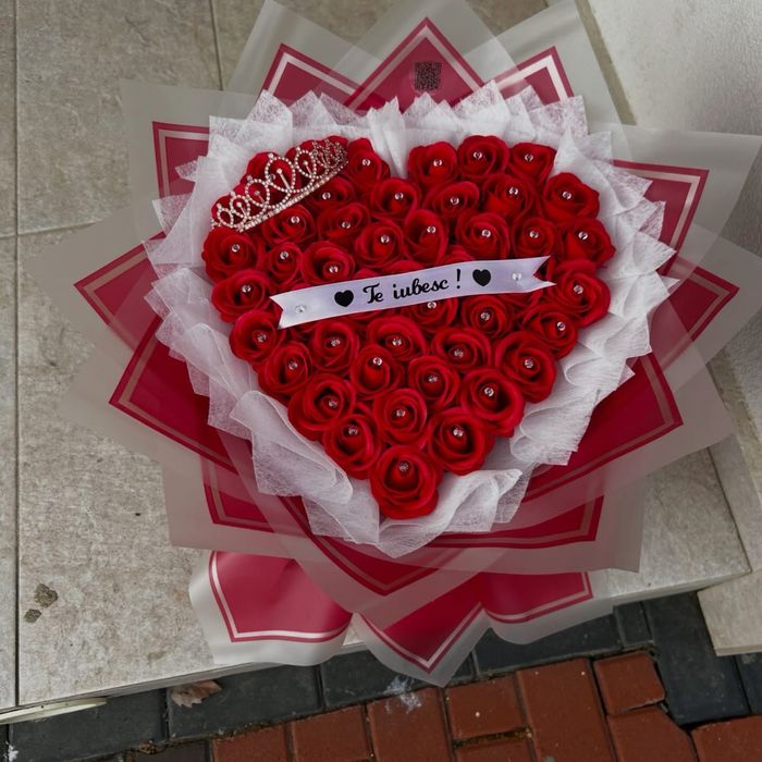 Buchete de trandafiri din sapun