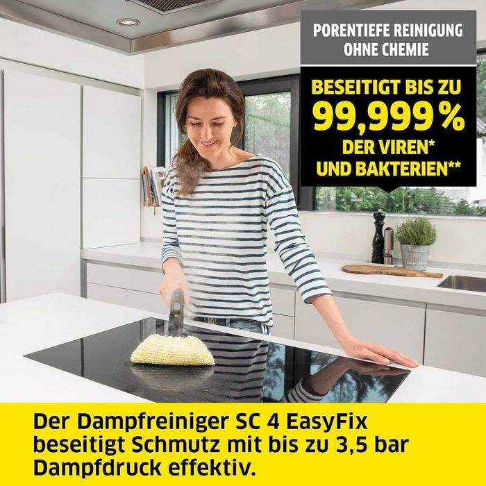 Парочистачка KARCHER SC 4 EasyFix, 2000W, 3.5bar