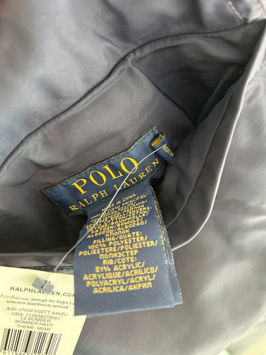 Ralph Lauren L2 Bomber navy двулицево яке