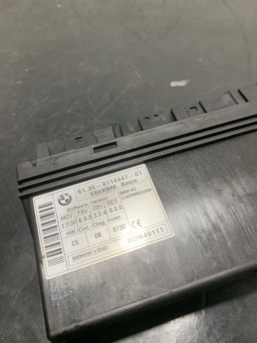 Modul calculator confort BMW Seria 5 E60 E61 | 9114447