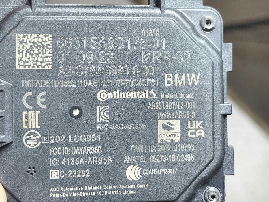 Преден радар сензор ACC за BMW и MINI