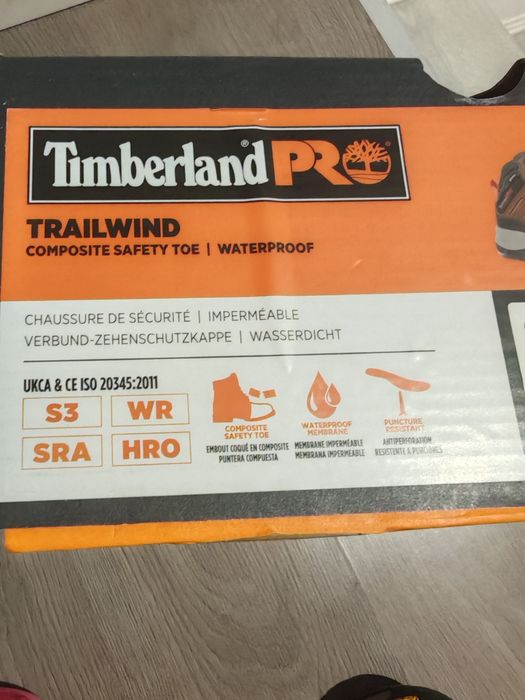 Timberland safety boots