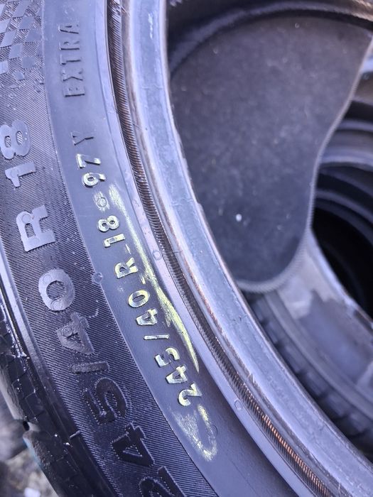 18цола спорт пакет 275 35 и 245 40 18 Континентал 4броя летни