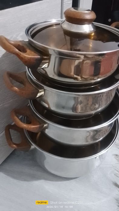 Кастрюли нержавейка