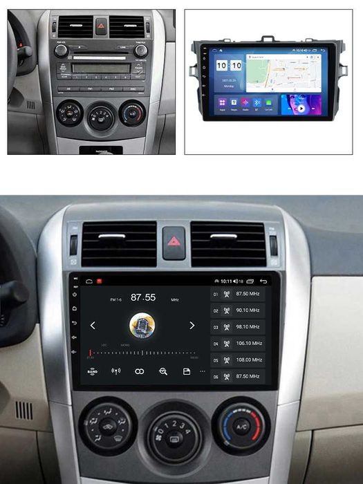 Navigatie Toyota Corolla 2006 - 2013, 2GB 4GB 8GB Garantie Camera