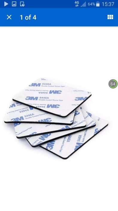 Banda 3M dublu adeziva 50x70x1.5mm 5 bucati Go Pro