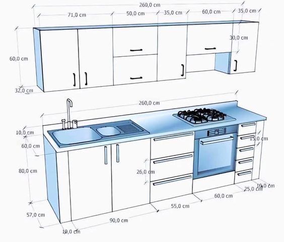 Кухонная мебель на заказ mebel yasimiz