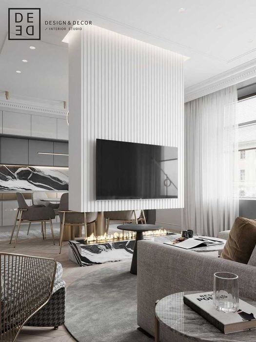 Декоративен PVC Панел – цвят бяло – 16 х 2.4 х 266 см