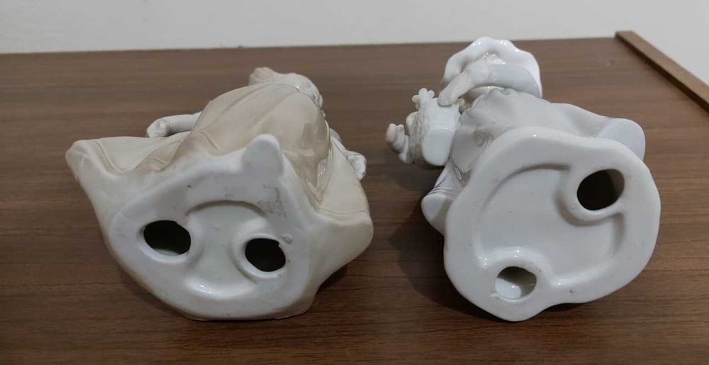 Фарфоровые статуэтки Девочки. Дети. Сувениры фигурки (цена за две)