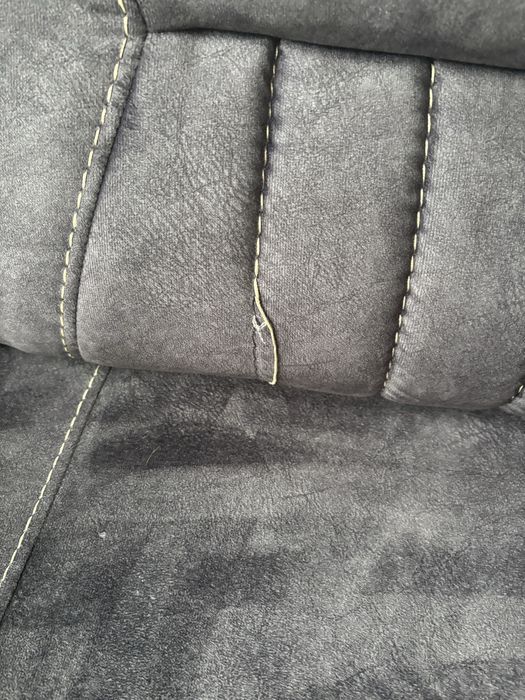 Триместен диван и кресло