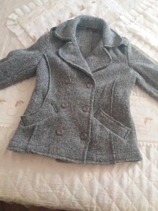Дамско зимно палто късо размер М