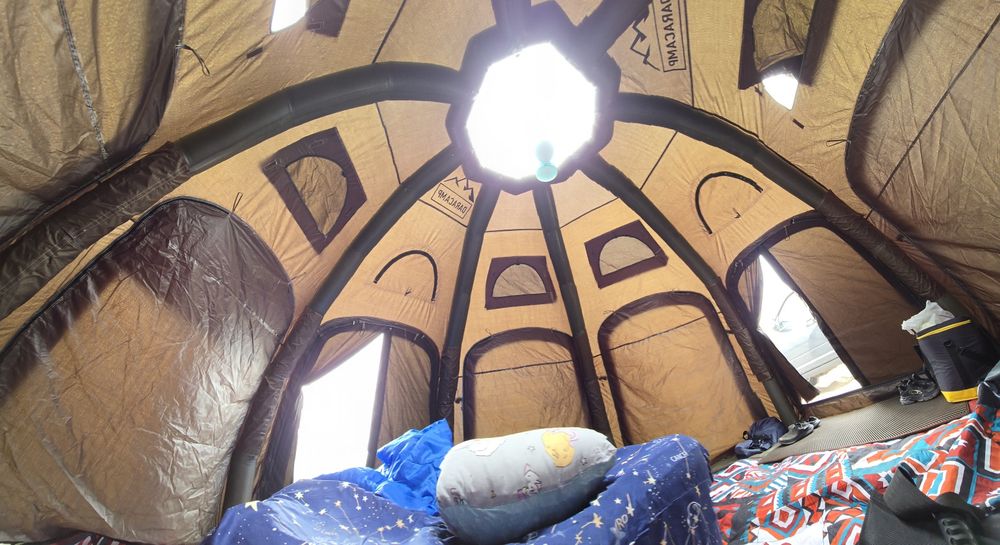 Надувной шатер dara camping