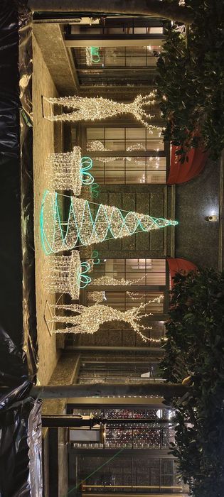 Новогодние светящиеся фигуры в ассортименте