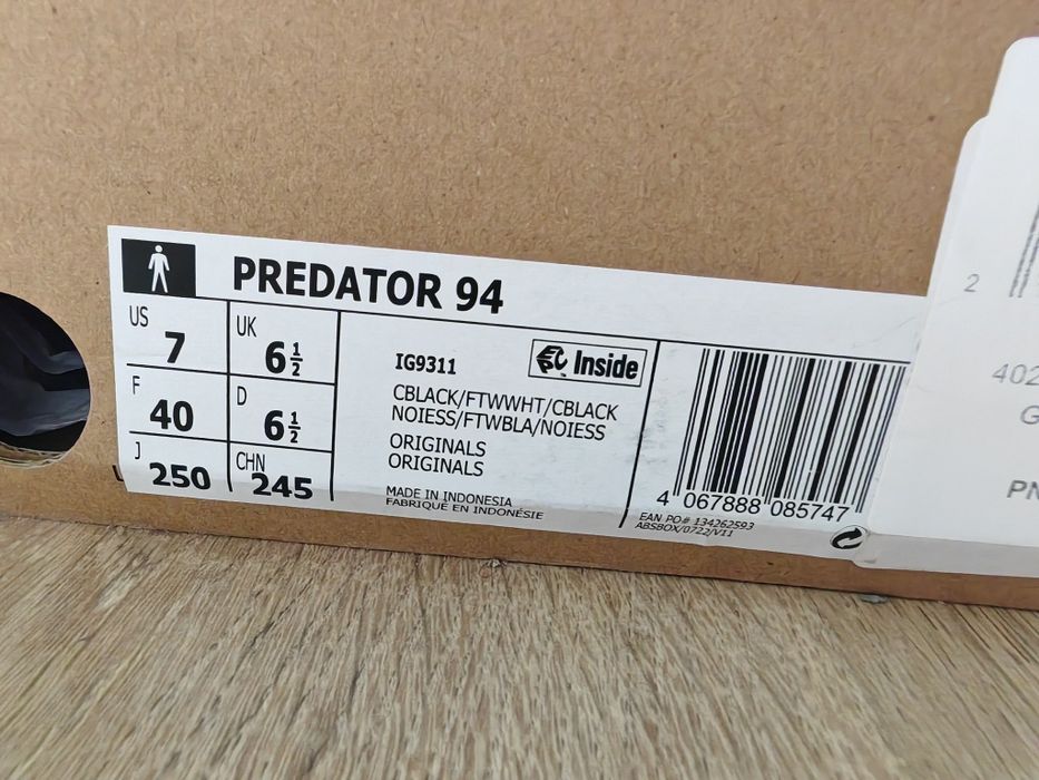 Adidas predator 94 футболни стоножки