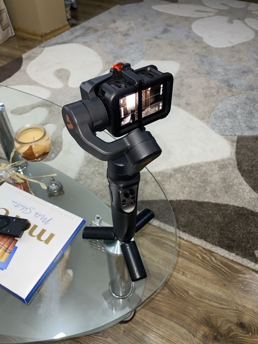 Dji action 5pro+Gimbal Hohem iSteady pro 4