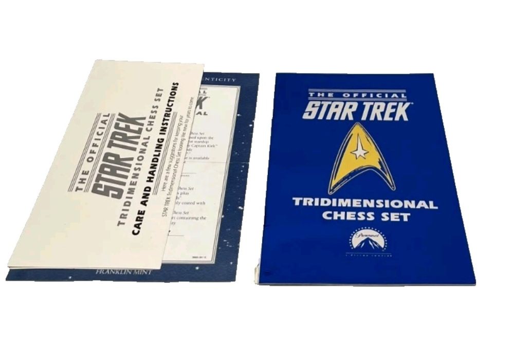 Franklin Mint Star Trek  (1994) шахматни фигури