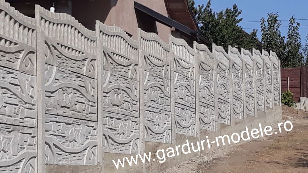 Placi și stâlpi pentru garduri beton de bune. Transport Vaslui ,Iasi