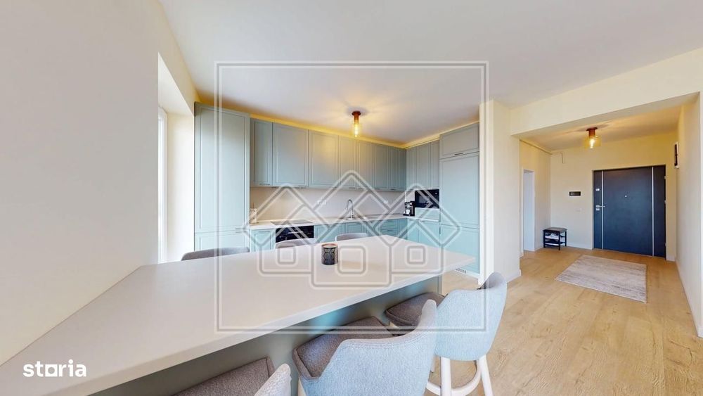 Penthouse nou - 87 mp utili, terasa 100 mp - mobilat si utilat modern