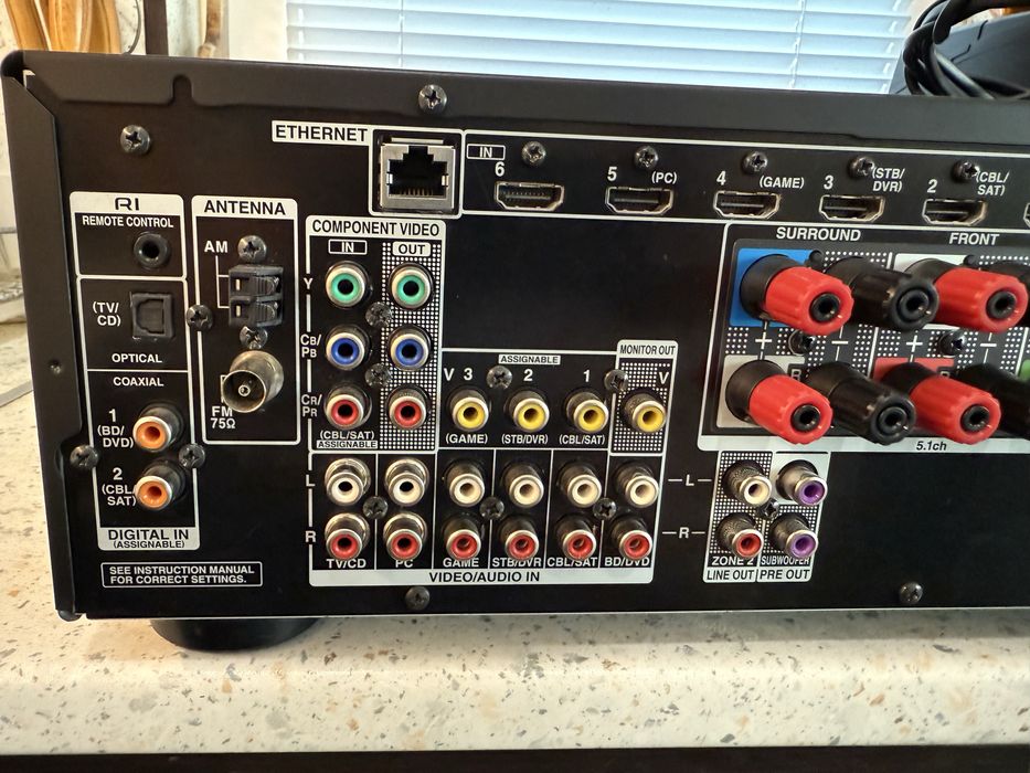 Onkyo TX-NR535 Bluetooth Wi Fi