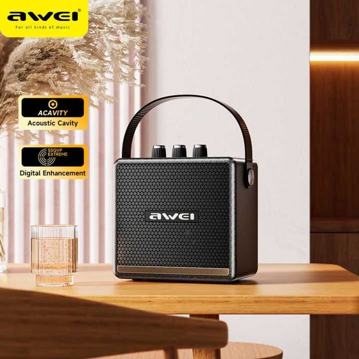 Awei KA30 Портативная Bluetooth 5.3 Колонка 10W. Есть доставка