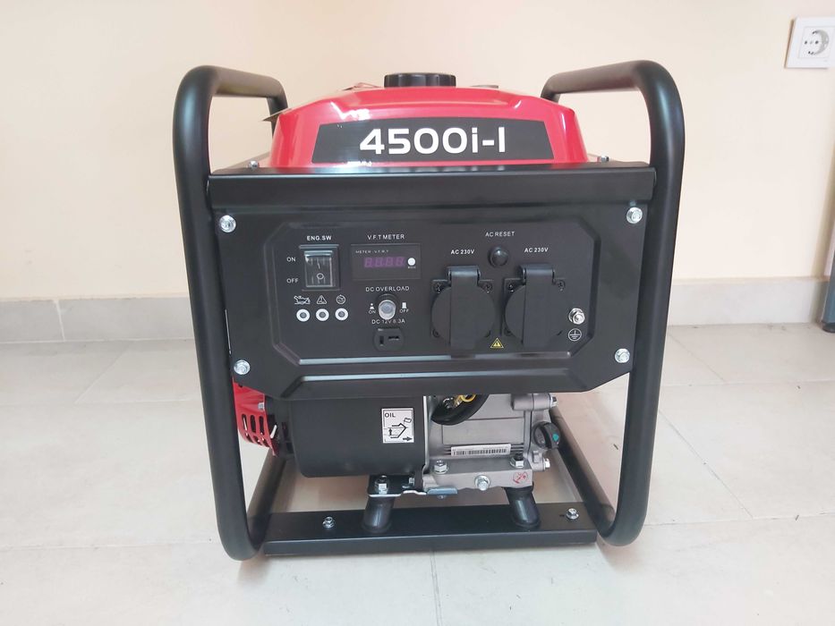 3,5 kW Инверторен бензинов генератор агрегат за ток 2025 - Топ цена