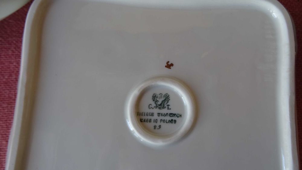 Порцелан за хранене С.Т. Tielsch Walbrzych , Poland.