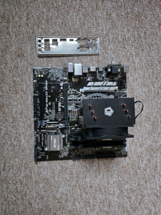 Kit 16GB RAM DDR4 + i7 6700 4.0GHz + Asus Prime Z270M-Plus + Cooler ID Cooling